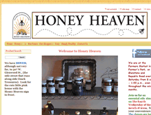Tablet Screenshot of honeyheaven.com